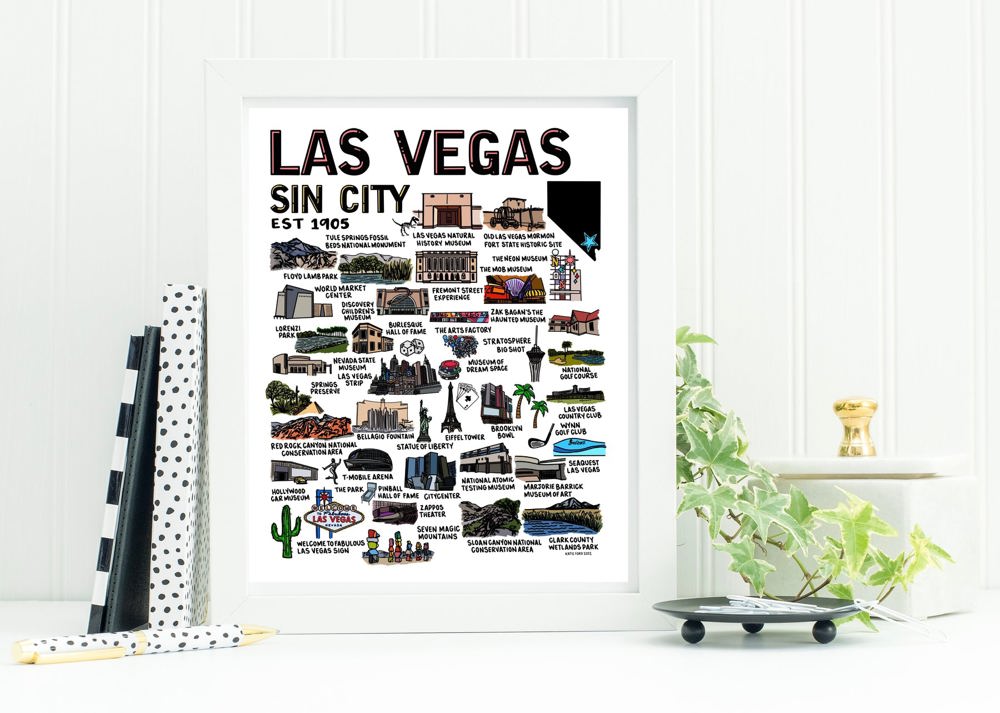 City Map Prints | 3 Colors