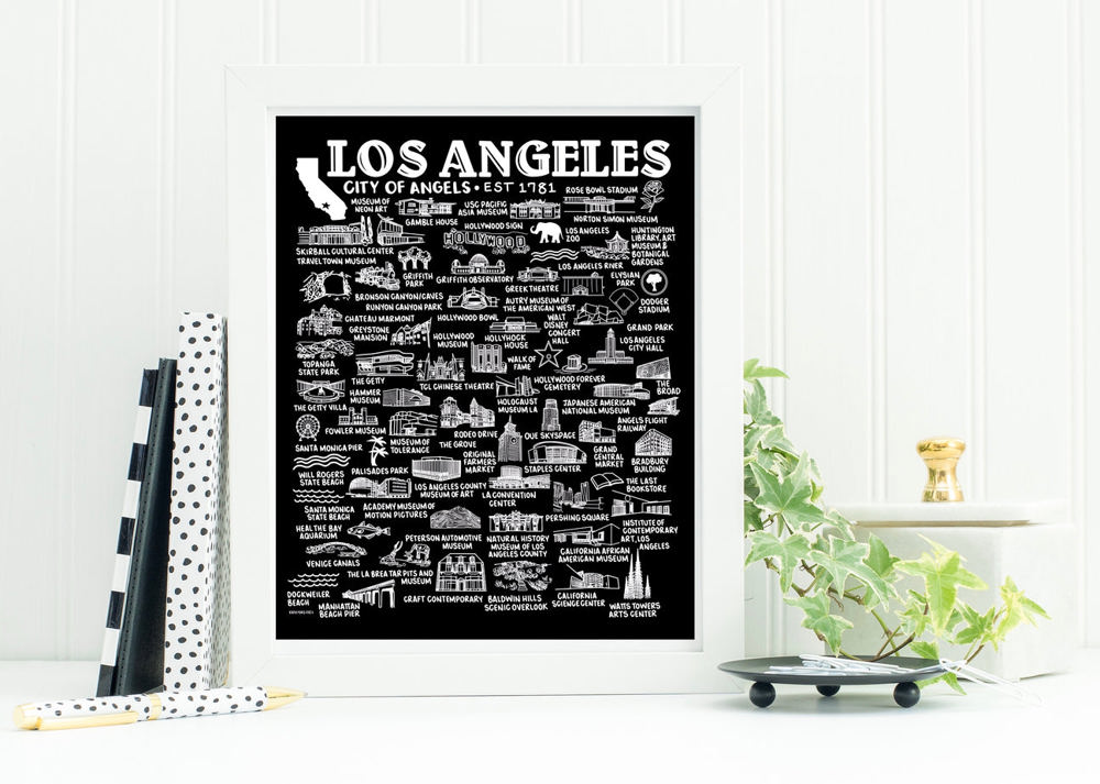 City Map Prints | 3 Colors