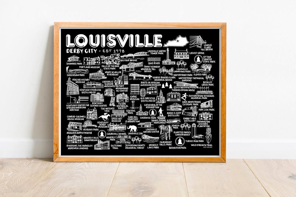 City Map Prints | 3 Colors