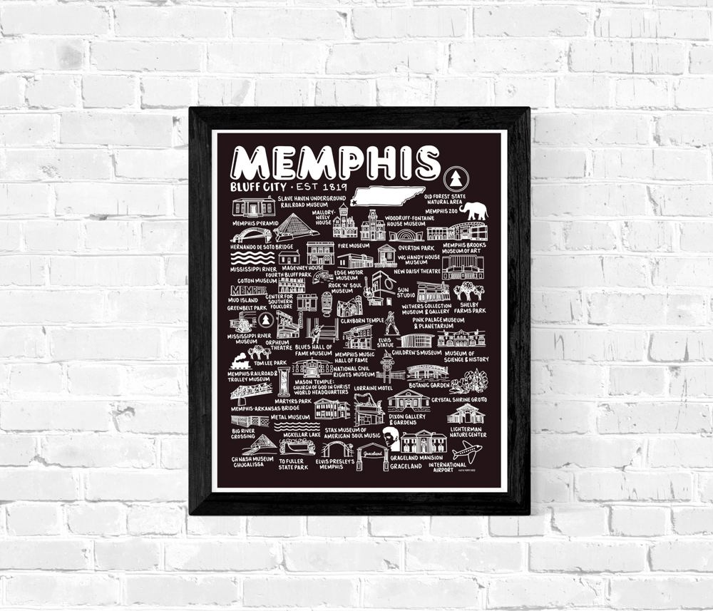 City Map Prints | 3 Colors