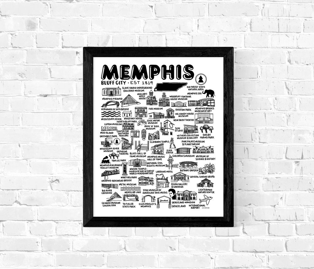 City Map Prints | 3 Colors