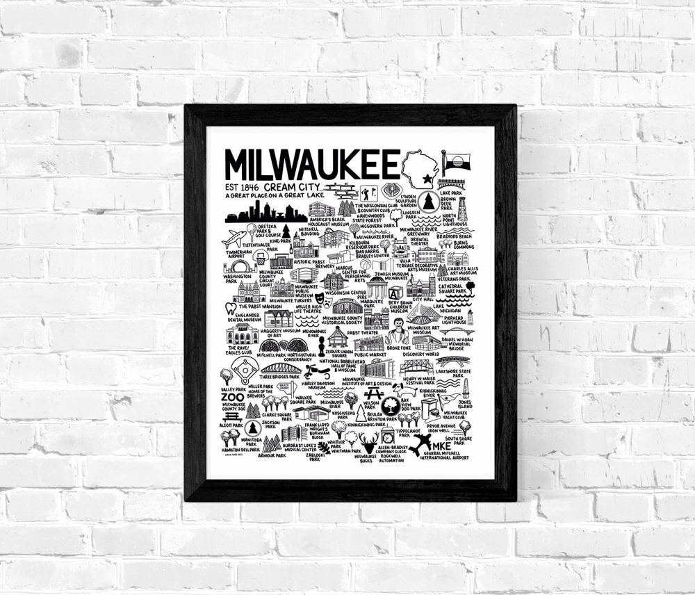 City Map Prints | 3 Colors