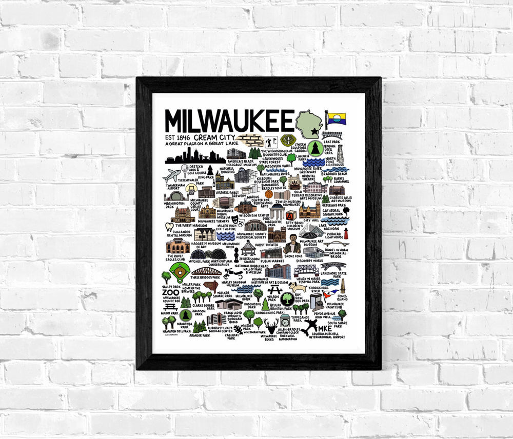 City Map Prints | 3 Colors