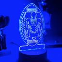  Sports Themed acrylic LED Night Light/ 12 Sports and 26 Designs to Choose From