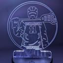  Sports Themed acrylic LED Night Light/ 12 Sports and 26 Designs to Choose From