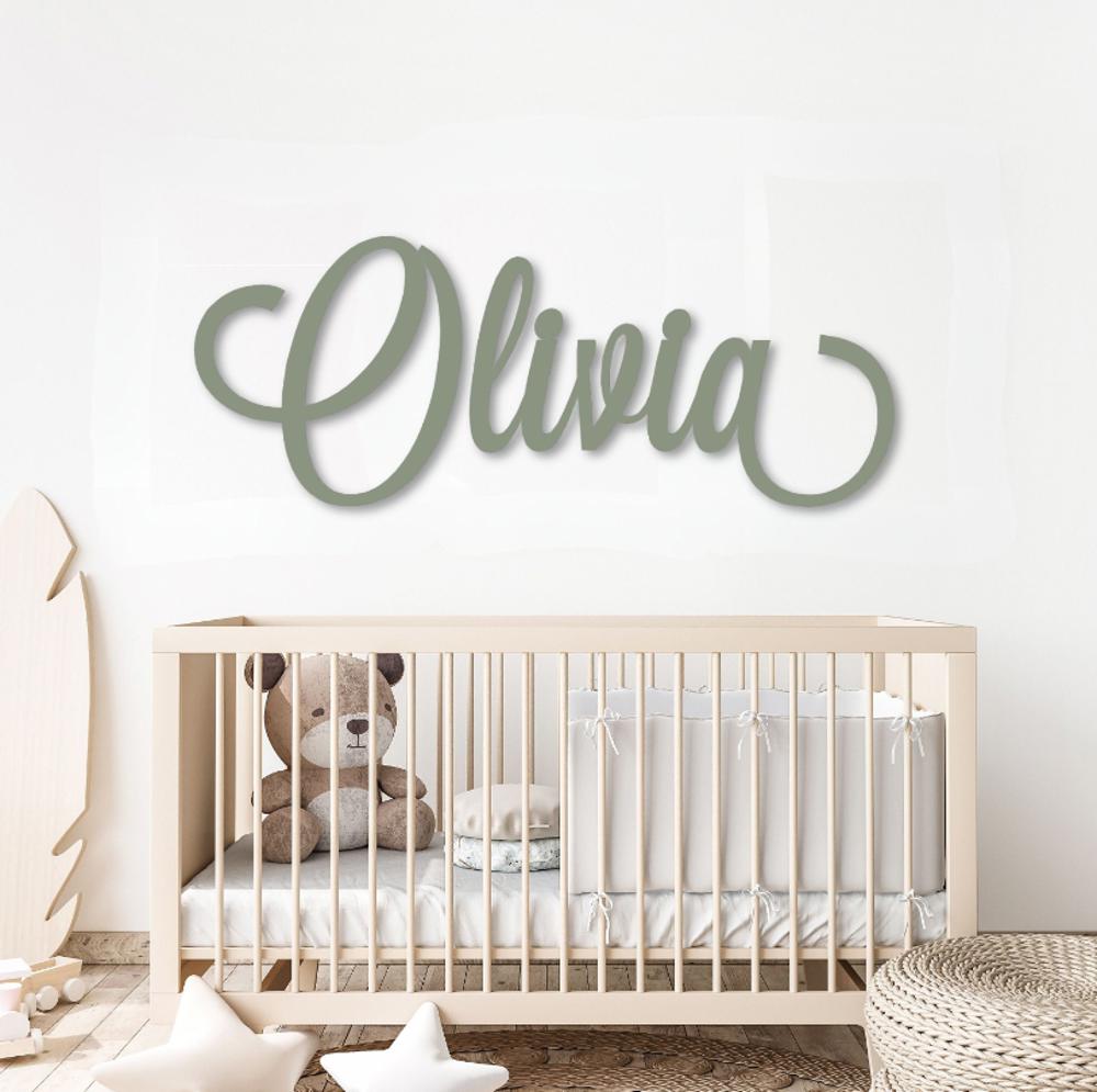 34" Wide Oversized Name Sign