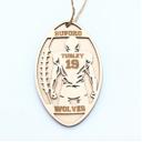  Personalized Football Ornament