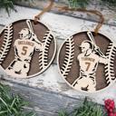  Personalized Baseball Ornament