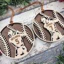  Personalized Baseball Ornament