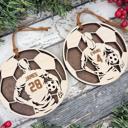  Personalized Soccer Ornament