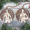  Personalized Basketball Ornament