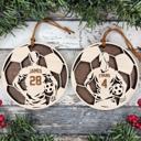  Custom Soccer Ornament