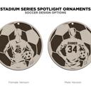  Custom Soccer Ornament