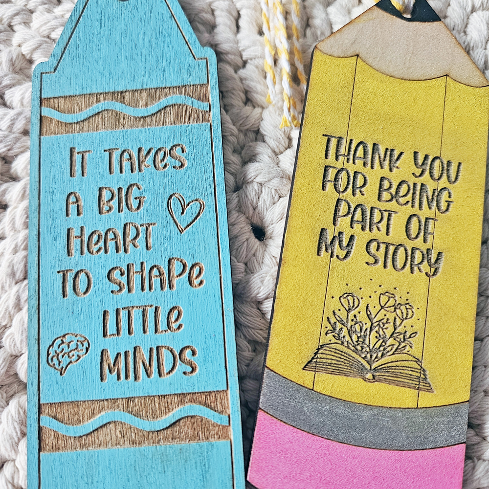 Personalized Teacher Name Bookmark | Teacher Appreciation Gift | Teacher Thank You | Back To School | Educator Gift