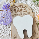  Tooth Fairy Door Hanger Money Holder | Personalized Tooth Fairy Please Stop Here | Gift For Kids | Tooth Keepsake