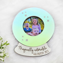  Halloween Fridge Magnet Photo Frame | Crystal Ball Magnet Frame | Magically Adorable Halloween Keepsake Gift