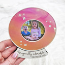  Halloween Fridge Magnet Photo Frame | Crystal Ball Magnet Frame | Magically Adorable Halloween Keepsake Gift