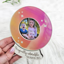 Halloween Fridge Magnet Photo Frame | Crystal Ball Magnet Frame | Magically Adorable Halloween Keepsake Gift