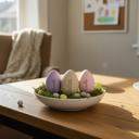  Personalized Wooden Easter Egg: Engraved Name, Kids Easter Decor