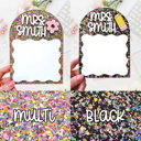  Reusable Teacher Personalized Note Pad | Dry Erase Note Pad | Custom Note Pad Holder | Teacher Appreciation Gift | Back To School