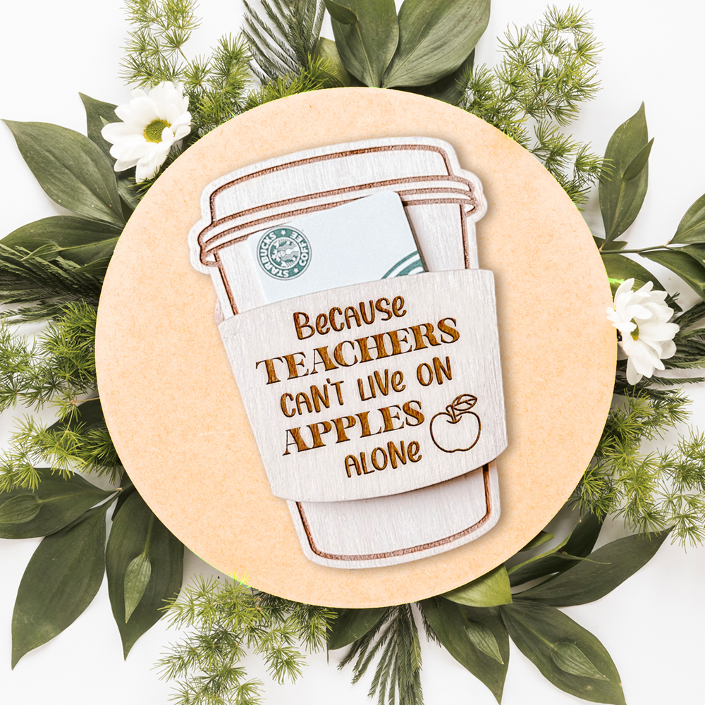 Gift Card Holder Teacher Appreciation Gift | Educator Gift | Back To School