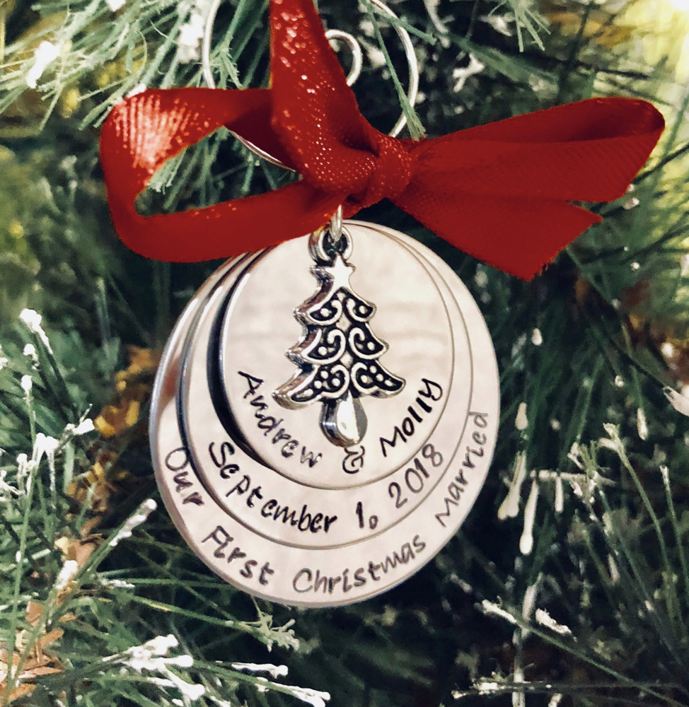 Personalized First Christmas Ornament