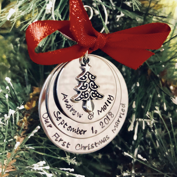 Personalized First Christmas Ornament