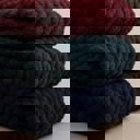  Handmade Baby Blanket Chunky Knit Blanket in your choice of color