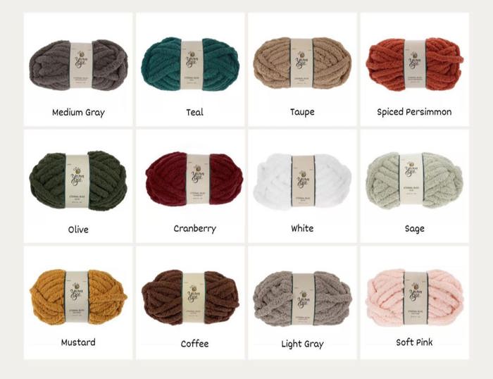 Handmade Baby Blanket Chunky Knit Blanket in your choice of color