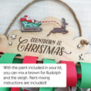  Countdown to Christmas - Paper Chain and Paint Craft Kit