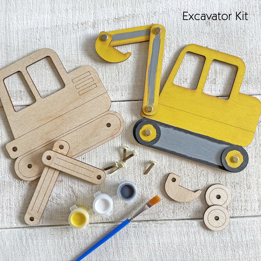 Interactive Vehicle Craft Kits - Construction, City, Emergency Vehicles & more!