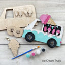 Ice Cream Truck Interactive Vehicle Craft Kits - Construction, City, Emergency Vehicles & more!