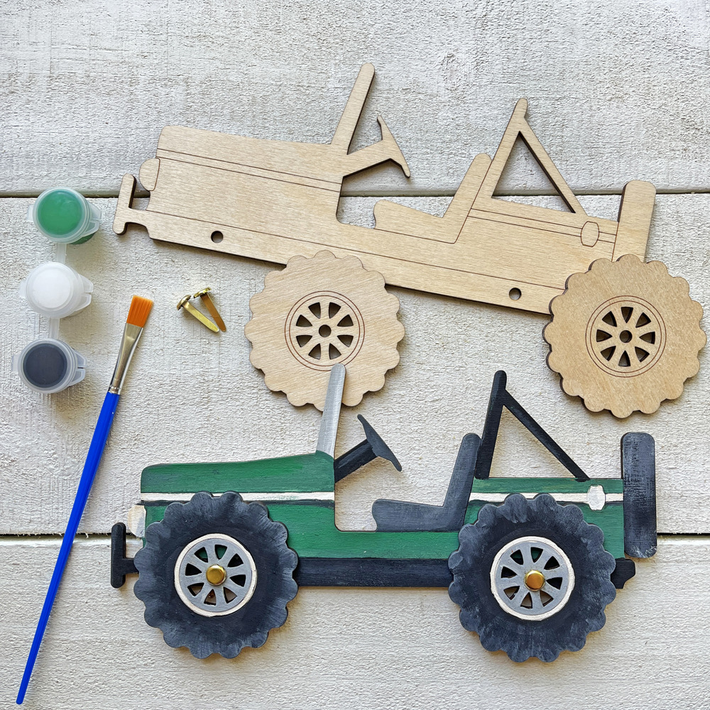 Interactive Vehicle Craft Kits - Construction, City, Emergency Vehicles & more!