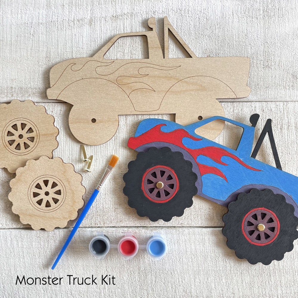 Interactive Vehicle Craft Kits - Construction, City, Emergency Vehicles & more!