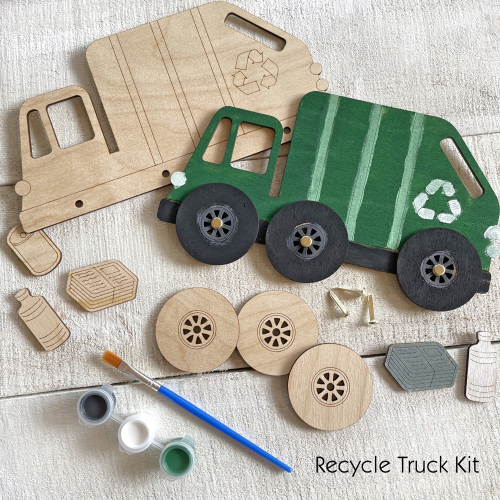 Interactive Vehicle Craft Kits - Construction, City, Emergency Vehicles & more!