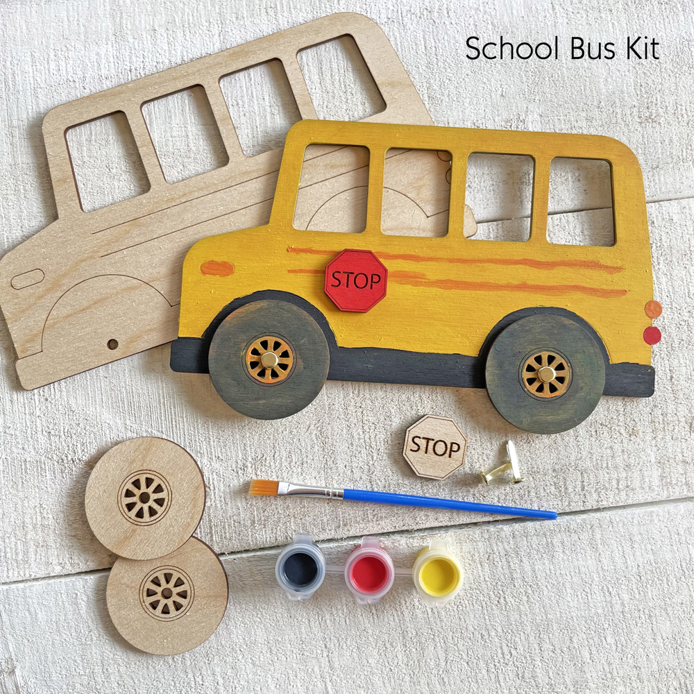 Interactive Vehicle Craft Kits - Construction, City, Emergency Vehicles & more!