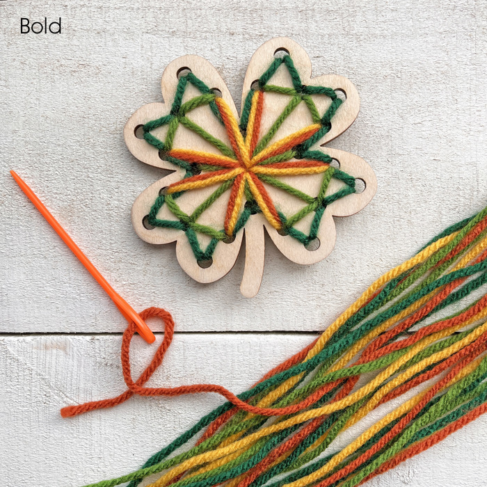  Colorful Shamrocks Sewing Craft – Individually Packaged for St. Patrick's Day