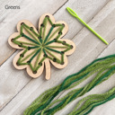 Greens  Colorful Shamrocks Sewing Craft – Individually Packaged for St. Patrick's Day