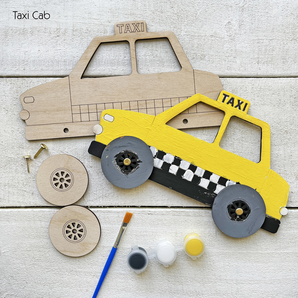 Interactive Vehicle Craft Kits - Construction, City, Emergency Vehicles & more!