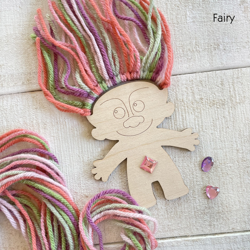 Rainbow Trolls Craft