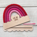   Valentine’s Day Rainbow Craft Kit - Stand Included