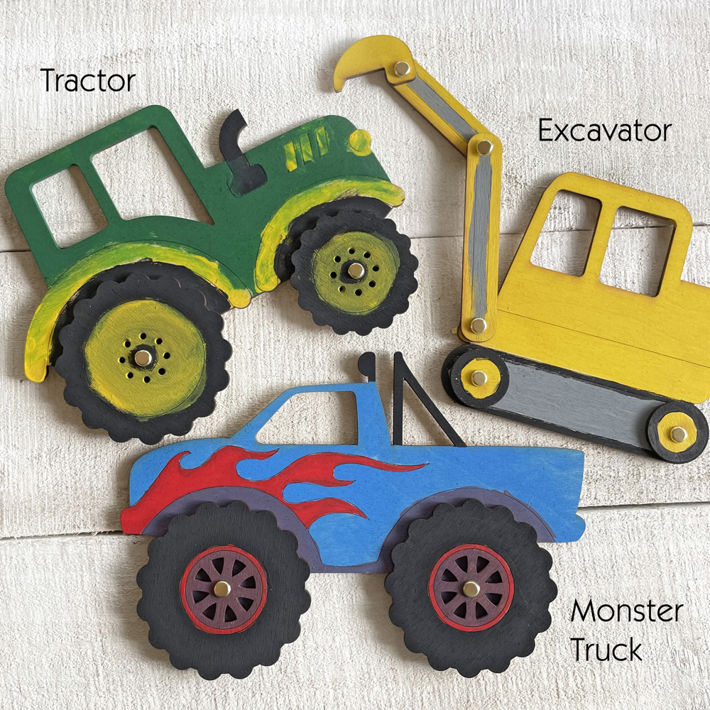 Interactive Vehicle Craft Kits - Construction, City, Emergency Vehicles & more!