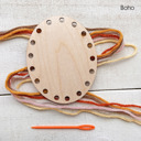 Boho  Colorful Eggs Sewing Craft – Individually Packaged for Easter Baskets