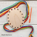 Bright Rainbow  Colorful Eggs Sewing Craft – Individually Packaged for Easter Baskets