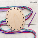 Mermaid  Colorful Eggs Sewing Craft – Individually Packaged for Easter Baskets