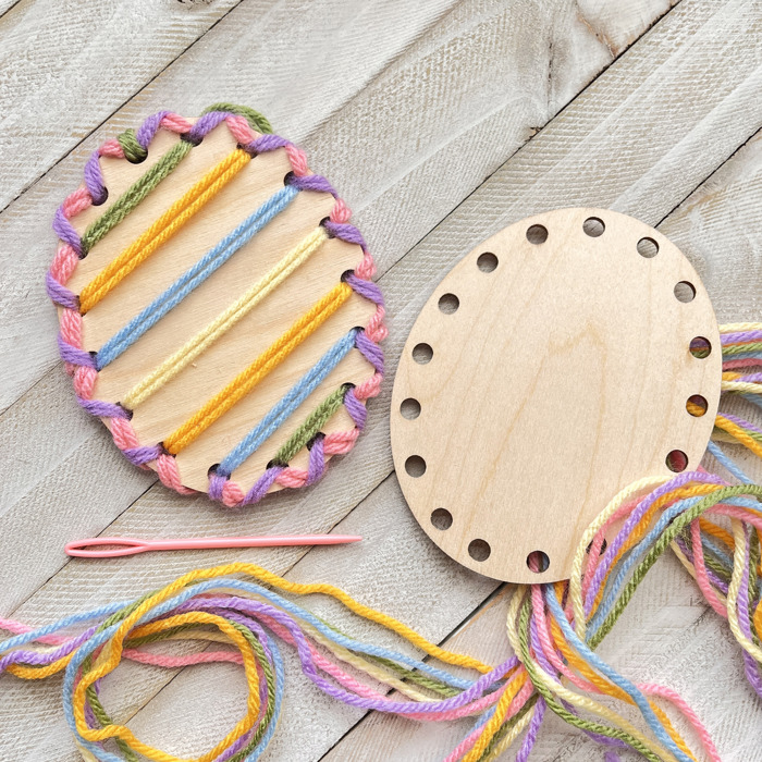  Colorful Eggs Sewing Craft – Individually Packaged for Easter Baskets