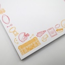 KC-Chiefs KC-Chiefs Nostalgia-Inspired 5x7" Notepads