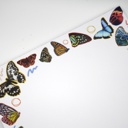 butterflies butterflies Nostalgia-Inspired 5x7" Notepads