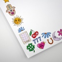 lucky lucky Nostalgia-Inspired 5x7" Notepads