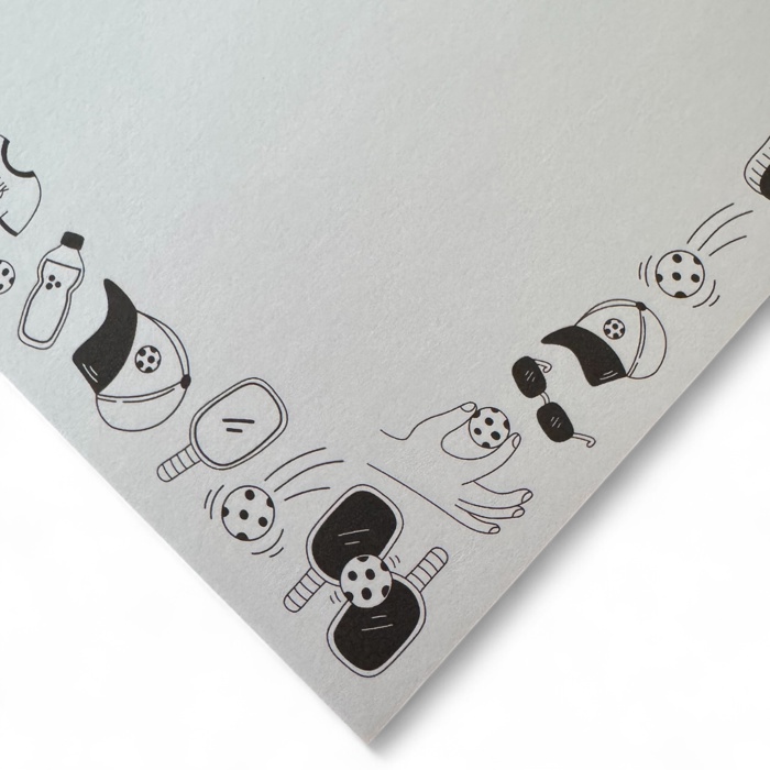 Pickleball Dink Master 5x7” Notepad